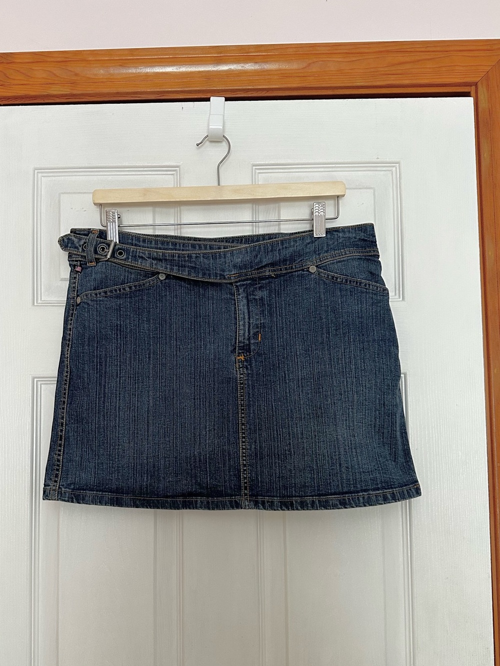Vintage Ralph Lauren RL Polo Jeans Co. Denim Mini Skirt
